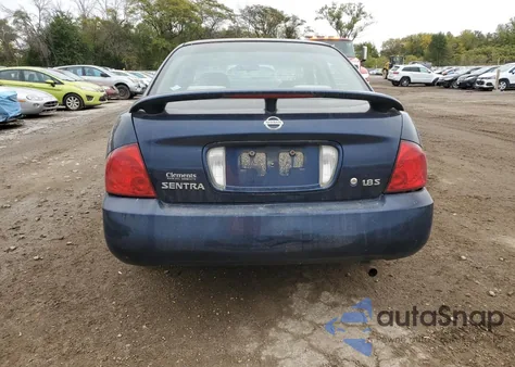 2005 Nissan Sentra 1.8 z USA, uszkodzony, nr VIN 3N1CB51D75L545986